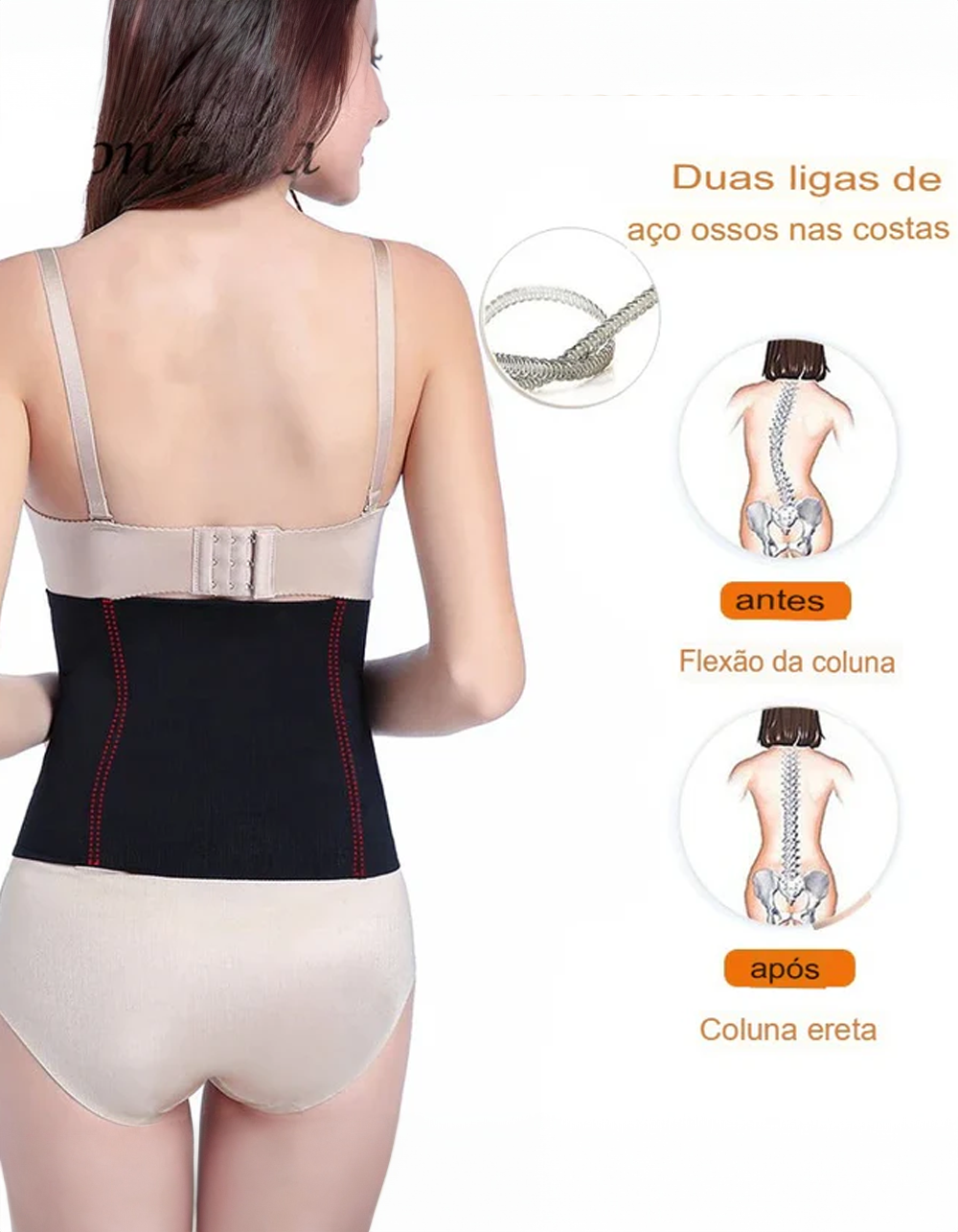 Espartilho pós-parto e Cinta Modeladora Lexa