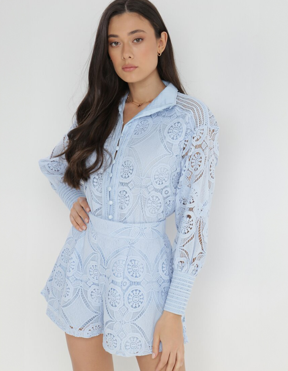 Conjunto Shorts Elegante Otavia
