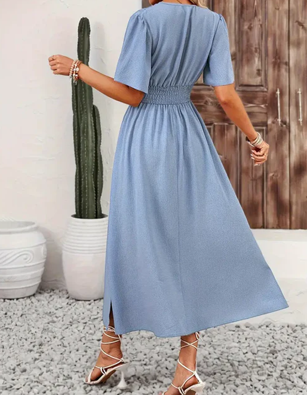 Vestido Plissado Julieta