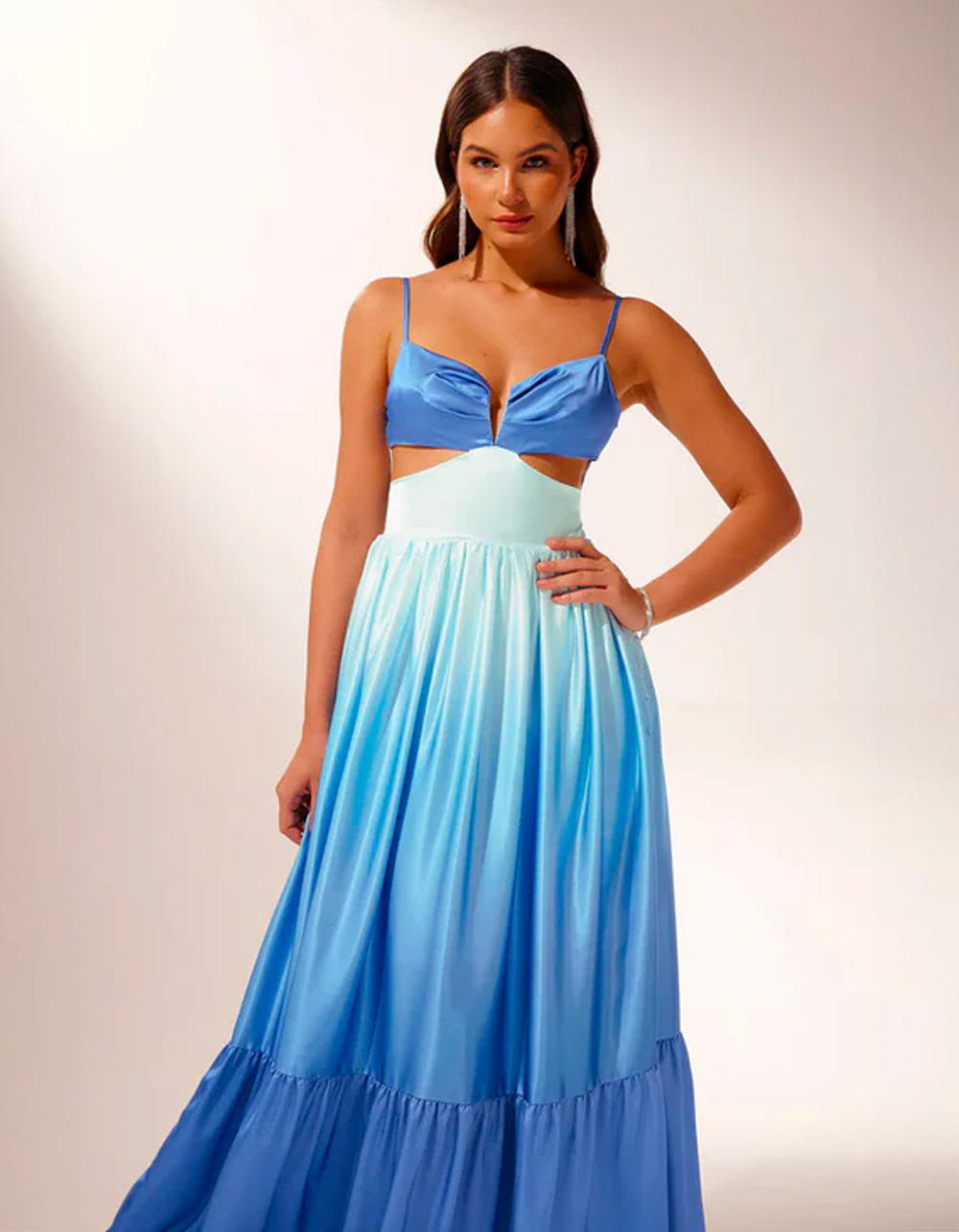 Vestido Plissado Catarina
