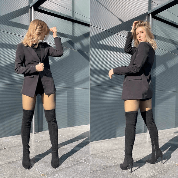 Meia-Calça Peluciada Super Diva™ – Aveludada, Quentinha e Cheia de Estilo