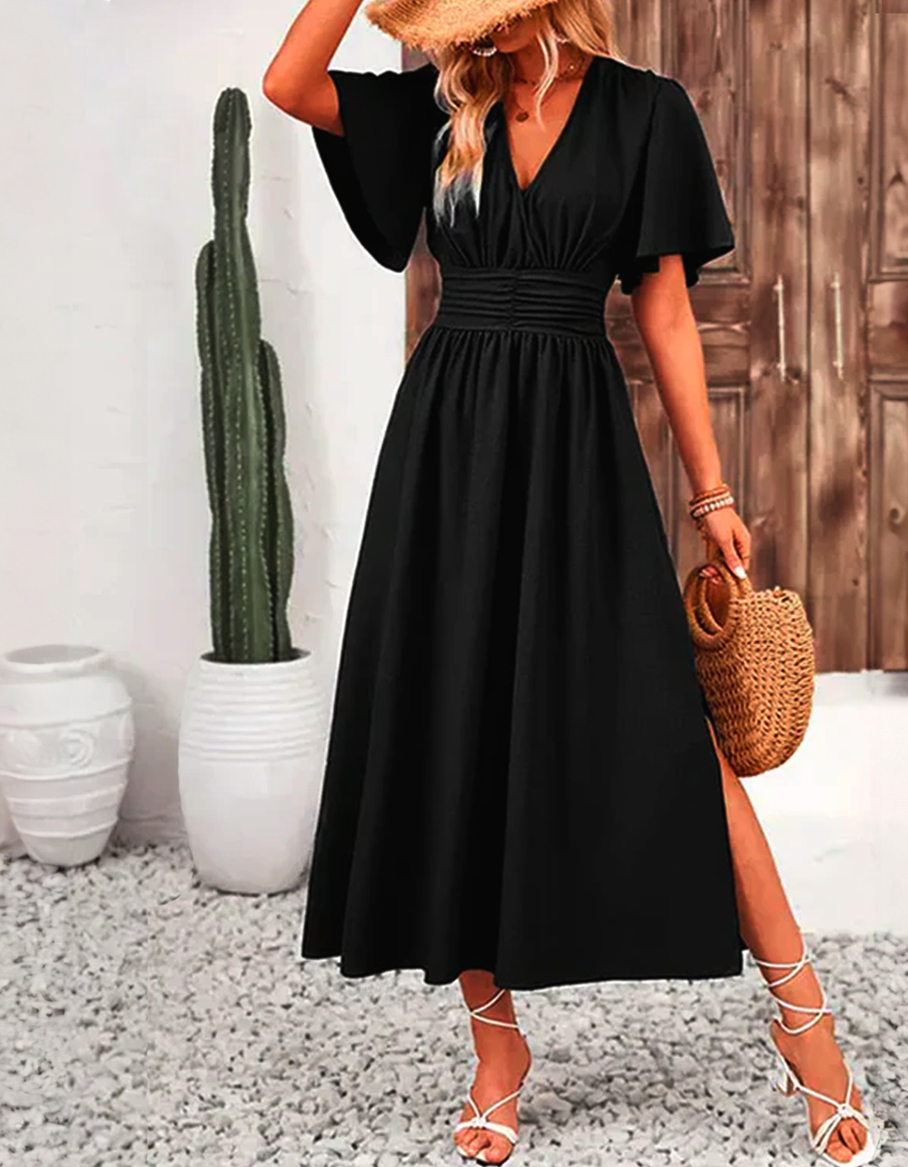 Vestido Plissado Julieta