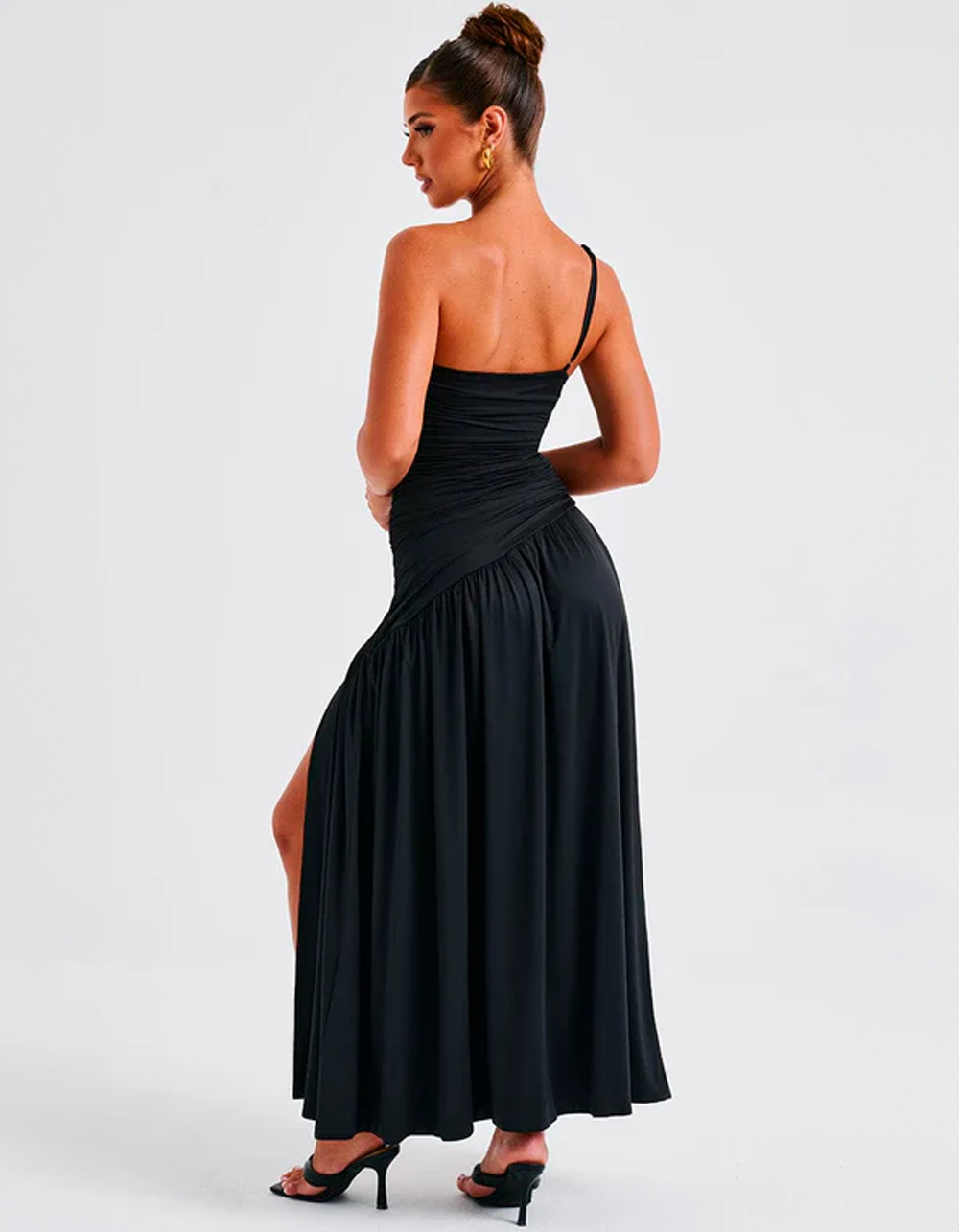 Vestido Com Fenda Micaela