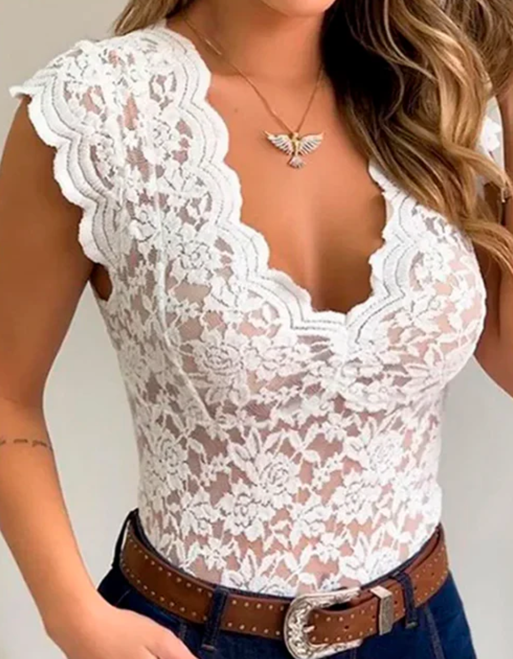 Top Sexy Rendado Brenda