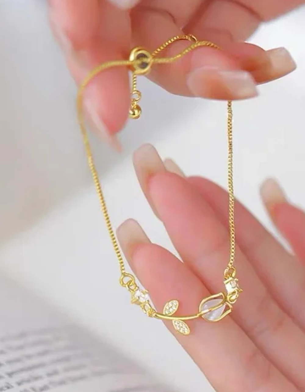 Pulseira de Strass Retrátil Betti
