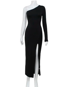 Vestido De Um Ombro Anastacia