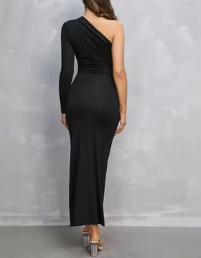 Vestido De Um Ombro Anastacia