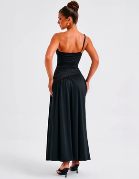 Vestido Com Fenda Micaela